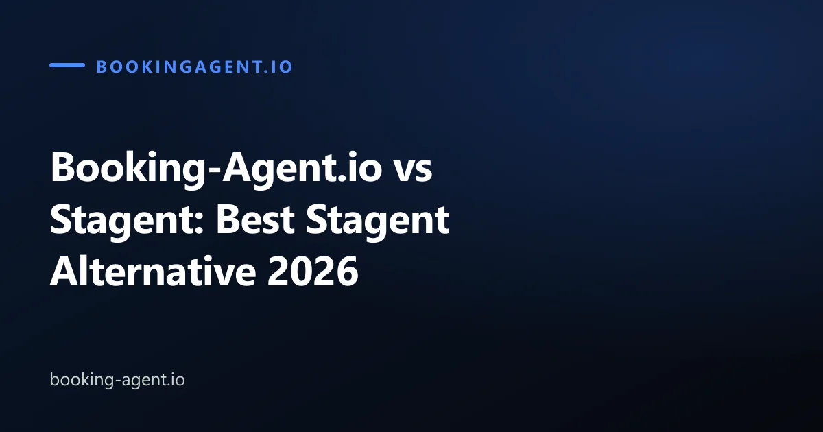 Booking-Agent.io vs Stagent: Best Stagent Alternative 2026