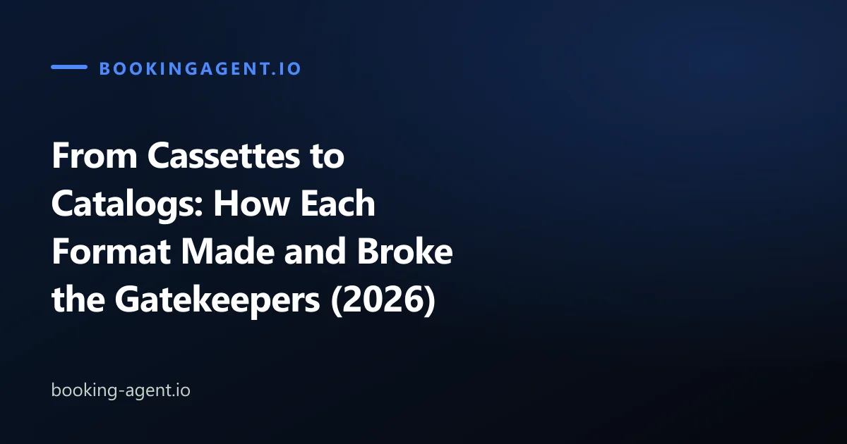 From Cassettes to Catalogs: How Each Format Made and Broke the Gatekeepers (2026)